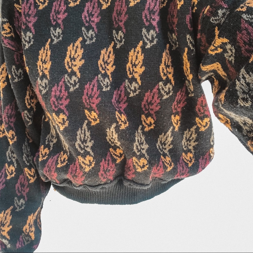 Perfect Fall Vintage Wool Blend Sweater - medium - Picture 6 of 9